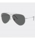 RAY-BAN AVIATOR REVERSE RBR0101S 003/GR 59 - SILVER