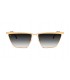 9FIVE Lucia Black & Gold - Gradient Sunglasses