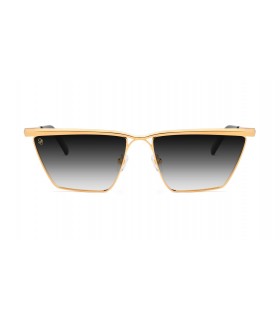 9FIVE Lucia Black & Gold - Gradient Sunglasses