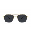 9FIVE Quarter Black & 24k Gold Sunglasses