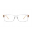 AURA CRYSTAL 24 GOLD CLEAR LENS GLASSES