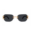 9FIVE ROYALS LITE BLACK& 24K GOLD SUNGLASSES